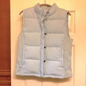 ⭐️Icy Blue Puffer Vest by GAP